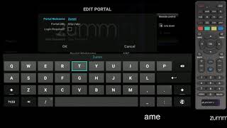 How to change portals URL | how to add portal url in ZummTv box