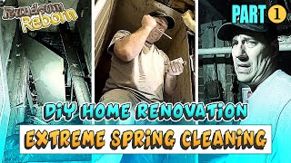 DIY Home Renovation - Extreme Spring Cleaning (Part 1 of 2) - Attacking The Basement