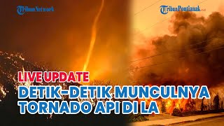 ⚪️ Mencekam! Detik-Detik Munculnya Tornado Api di Kebakaran Hebat Los Angeles, Bak 'Neraka