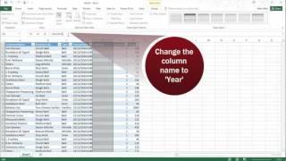 Make An Excel 2016 Pivot Table from CSV