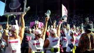 The surivors walk into the Breast Cancer 3-Day Closing Ceremonies in Seattle 2009