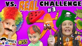 Chase's Corner: GUMMY vs REAL PART 3 Halloween Costume Edition (#55) | DOH MUCH FUN