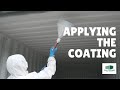 Total Container Solutions - Grafo-Therm - Applying the Coating