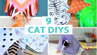 Cat Lovers Will LOVE These Cute DIY Cat Crafts