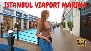 🇹🇷 ISTANBUL VIAPORT MARINA SHOPPING MALL WALKING TOUR   l   NOVEMBER 2021  [4K60FPS]