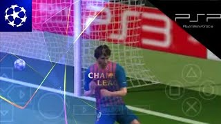 Fc Barcelona Vs As Roma (5-0) Pes 2012 Champions League PSP