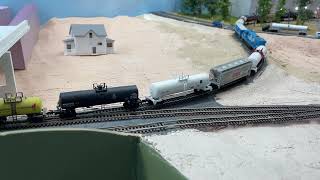 N Scale Convention Trip 2024 Part 6:  Op Session on the Central Jersey Conrail in N Scale