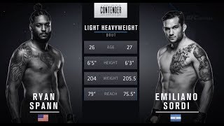 Free Fight | Spann Wins In 26 Seconds | Dwtncs Week 2 Contract Winner - Season 2