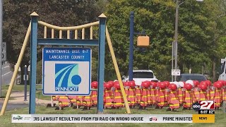 Memorial for PennDOT workers killed while working unveiled in Lancaster County
