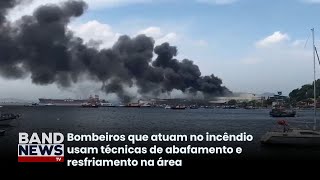 Incêndio de grandes proporções atinge fábrica |BandNews TV