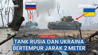 Perang Antar Tank, Rusia Vs Ukraina di Wilayah Avdiivka