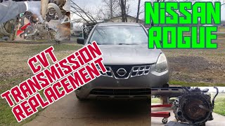 How to replace the CVT transmission in a 2011-2015 Nissan Rogue