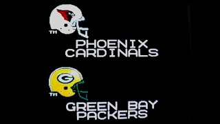 Packers at Cardinals NFC Divisional Playoff- game night with Retro