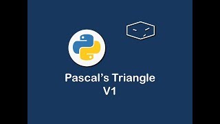 pascal's triangle v1 in python 😀