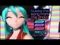 Guess the Vocaloid Song From the Project Diva Photo