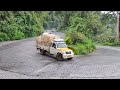 hard turning at hairpin bend wayanad ghat driving thamarassery churam kozhikode kerala travel video