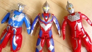 ウルトラエッグ ウルラセブン・ウルトラマンゼロ・ウルトラマンティガ 発売時期別に比較レビュー ウルトラマンギンガ