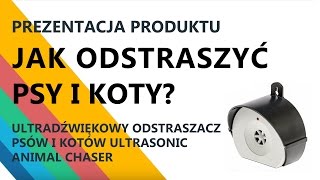 Ultradźwiękowy odstraszacz psów i kotów Ultrasonic Animal Chaser. Sposób na psy. Płoszenie kotów.