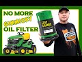 John Deere Easy Oil Change Conversion On Lawn Tractor