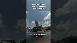 Police Officer Arrested After Refusing Traffic Stop #shorts #policeofficer