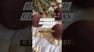 High-End Christmas Decor Finds @ Hobby Lobby 🌲🤗 #shorts #christmas