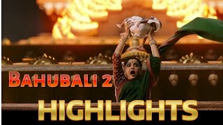 Baahubali 2 Trailer highlights I Prabhas I AnushkaI RanaITamannaI SS Rajamouli I# Baahubali 2Trailer