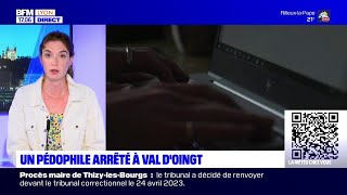 Un pédophile arrêté à Val d’Oingt