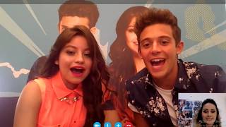 ACTORS OF SOY LUNA sang with me !!! | INTERVIEW WITH RUGGERO AND KAROL | DISNEY CHANNEL