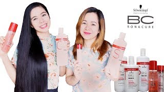 One Brand Hair Care Routine For Dry \u0026 Damaged Hair- Schwarzkopf Bonacure Repair Rescue