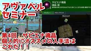 【初心者必見！】サピエナ魂晶についてセミナーやります！【AVABEL ONLINE】