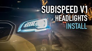 GETTING A FACELIFT! - Subispeed V1 Headlights