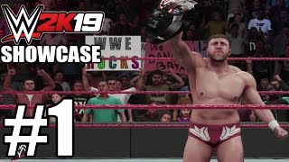 WWE 2K19 Daniel Bryan Showcase Gameplay Walkthrough Part 1
