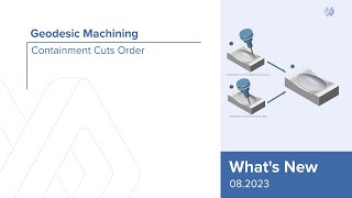 Geodesic Machining - Containment Cuts Order