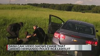 Dash cam video shows chase that landed Hernando Police in a lawsuit