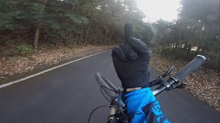 DHバイクのブレーキ変えたからテスト走行してみた