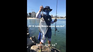 Ep 41 Long Beach Legal Halibut fishing 롱비치 리걸 광어 루어낚시 켈리포니아