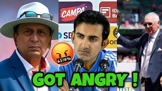 Sunil Gwasker got Angry 😡 on Batting Coach || India vs Australia BGT || Cricket News Facts