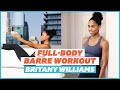 30-min Full-Body Barre Workout with SWEAT's Britany Williams