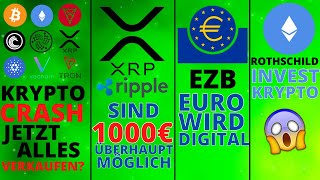 KRYPTO-CRASH !?😱 Ripple (XRP) auf 1000€ möglich?🔥 ROTHSCHILD kauft ETHEREUM!? | CryptoHeros