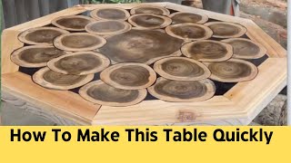 Creative Ideas To Make Tables Quickly #tablechairs #ideas #decoration