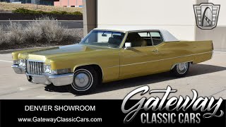 1656-DEN 1970 Cadillac Coupe Deville Gateway Classic Cars of Denver