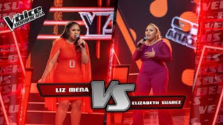 Liz Mena VS Elizabeth Suarez – "Fuera De Mi Vida" | Batallas | The Voice Dominicana 2021