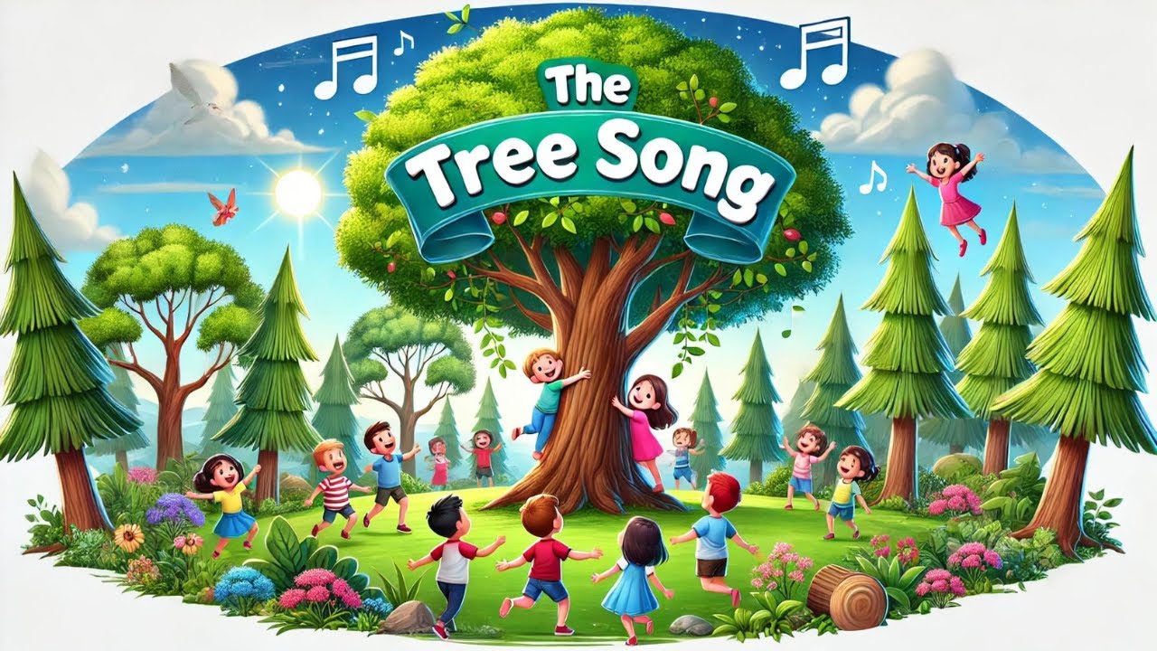 The Tree Song A Fun And Energetic Song For Kids Youtube Music