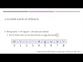 Java: char varaiables and closer look at Strings