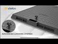 PLASTIC HEAVY DUTY MANHOLE COVER WITH ADVANCED LOCKING SYSTEM | STELON | HINDI