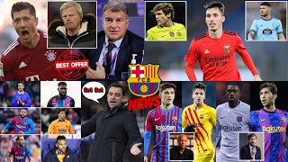 Lewandowski Future UNCLEAR💣| Left Back PRIORITY🚨| Xavi Squad CLEAR OUT❗| Contact RENEWAL Updates✍️