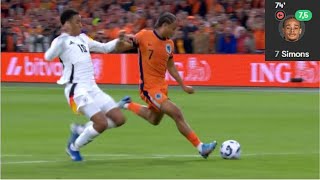 Xavi Simons vs Germany | 10.09.2024