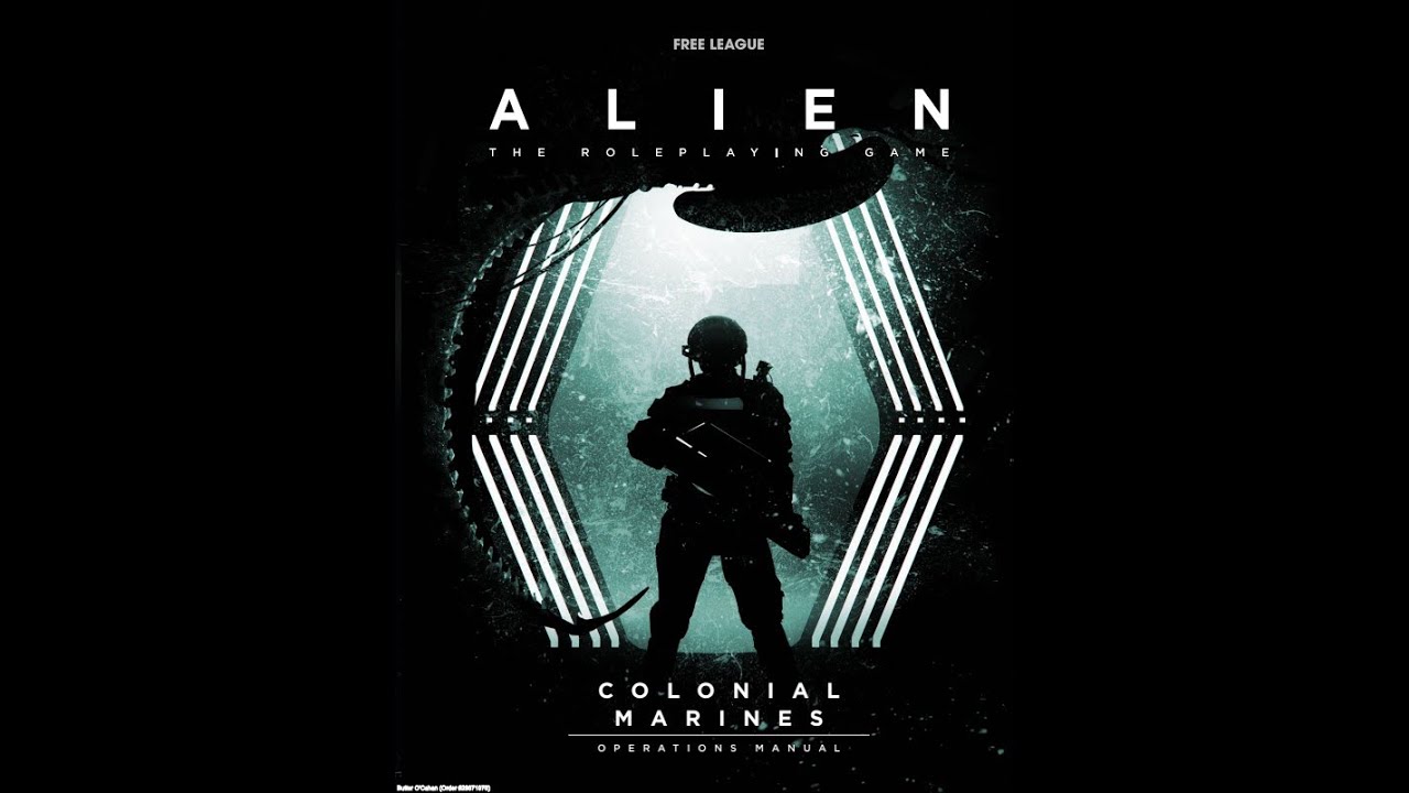 Alien RPG Colonial Marines Operation Manual First Look - YouTube