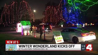 Winter Wonderland begins at Tilles Park