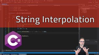 4.6b String Interpolation - Learning C#